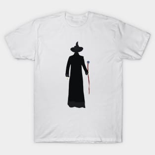 A Warlock with his Magic Wand T-Shirt